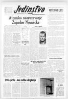 Jedinstvo, March 28, 1958