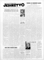 Jedinstvo, September 30, 1952