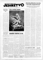 Jedinstvo, October 31, 1952