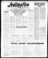 Jedinstvo, October 27, 1959