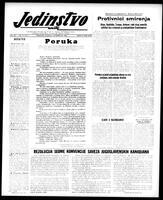 Jedinstvo, October 20, 1959