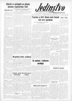 Jedinstvo, January 21, 1958
