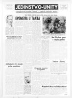 Jedinstvo, May 29, 1964