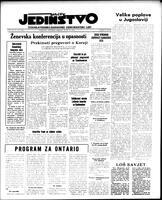 Jedinstvo, June 18, 1954