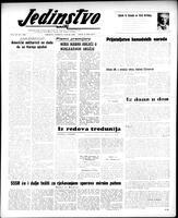 Jedinstvo, June 28, 1960
