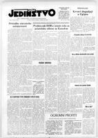 Jedinstvo, January 29, 1952