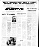 Jedinstvo, November 01, 1957