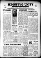 Jedinstvo, February 20, 1970
