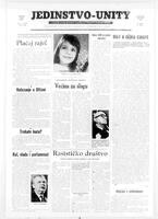 Jedinstvo, March 15, 1968
