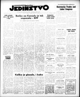 Jedinstvo, August 14, 1953