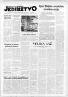 Jedinstvo, October 09, 1951