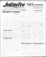 Jedinstvo, October 14, 1960