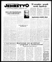 Jedinstvo, November 30, 1956