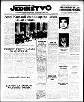 Jedinstvo, June 25, 1954
