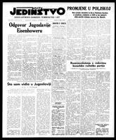 Jedinstvo, October 23, 1956