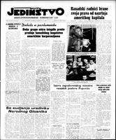 Jedinstvo, March 20, 1956