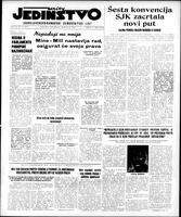 Jedinstvo, March 29, 1956