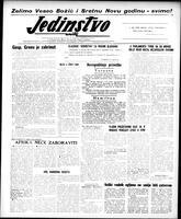 Jedinstvo, December 20, 1960