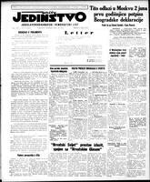 Jedinstvo, May 29, 1956