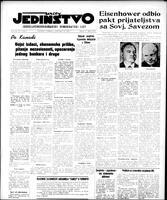 Jedinstvo, January 31, 1956
