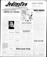 Jedinstvo, September 27, 1960