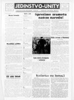 Jedinstvo, November 23, 1962