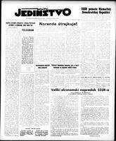 Jedinstvo, August 25, 1953