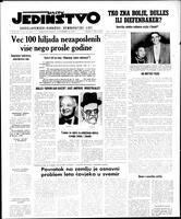 Jedinstvo, November 22, 1957