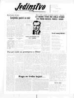 Jedinstvo, August 11, 1961