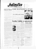 Jedinstvo, April 25, 1961