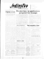 Jedinstvo, April 11, 1961