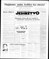 Jedinstvo, December 13, 1957