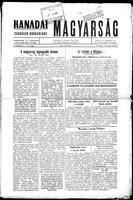 Kanadai Magyarsag, August 30, 1952
