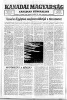 Kanadai Magyarsag, October 31, 1970