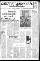 Kanadai Magyarsag, April 30, 1966