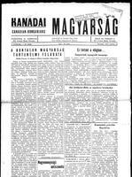 Kanadai Magyarsag, June 14, 1952