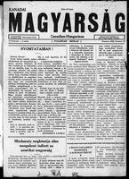Kanadai Magyarsag, January 19, 1952