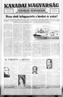 Kanadai Magyarsag, August 21, 1971