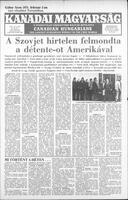 Kanadai Magyarsag, January 25, 1975