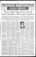 Kanadai Magyarsag, September 14, 1974