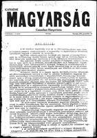 Kanadai Magyarsag, November 10, 1951