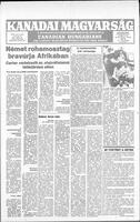 Kanadai Magyarsag, October 29, 1977