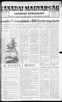 Kanadai Magyarsag, November 01, 1969