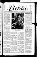 Liekki = canadan soumalaisten kaunokirjallinen viikkolehti, October 13, 1945