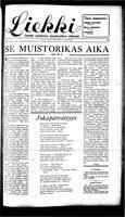 Liekki = canadan soumalaisten kaunokirjallinen viikkolehti, May 9, 1936