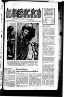 Liekki = canadan soumalaisten kaunokirjallinen viikkolehti, August 23, 1952