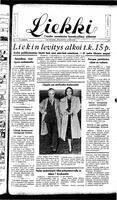 Liekki = canadan soumalaisten kaunokirjallinen viikkolehti, December 18, 1937