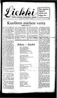 Liekki = canadan soumalaisten kaunokirjallinen viikkolehti, May 2, 1936