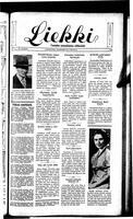 Liekki = canadan soumalaisten kaunokirjallinen viikkolehti, November 5, 1938