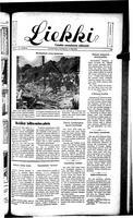 Liekki = canadan soumalaisten kaunokirjallinen viikkolehti, September 17, 1938